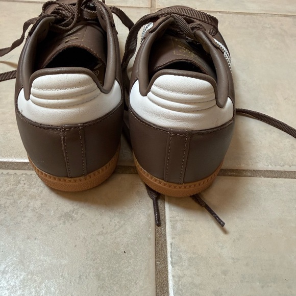 adidas Spezial Suede Sneaker in Brown and White - Picture 10 of 11